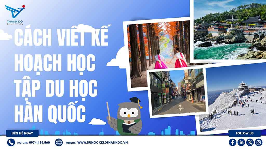 Kế hoạch học tập du học Hàn Quốc