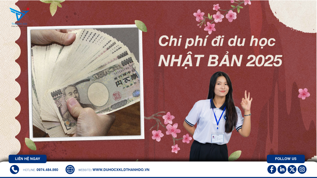 Chi phí đi du học Nhật Bản 2025