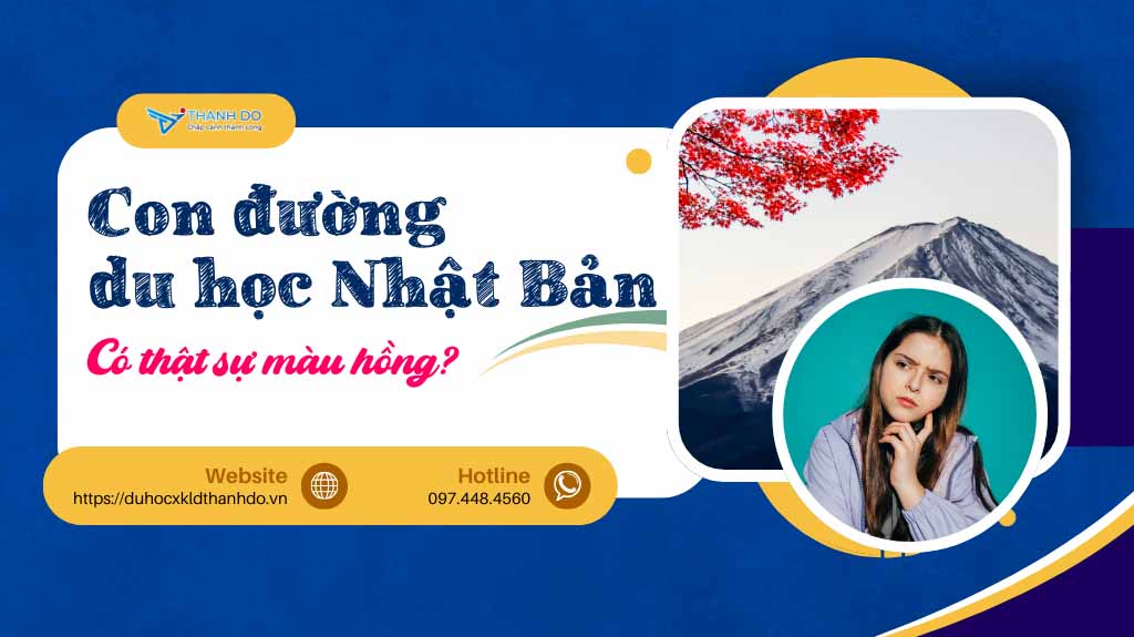 Con đường du học Nhật Bản có thật sự màu hồng?