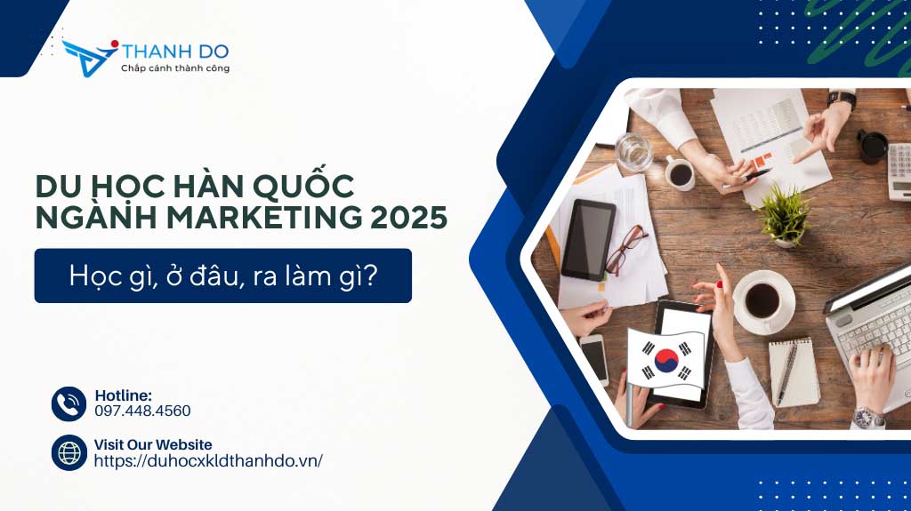 Du học Hàn Quốc ngành Marketing 2025: Học gì, ở đâu, ra làm gì?