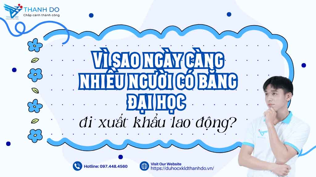 Có bằng đại học đi xuất khẩu lao động
