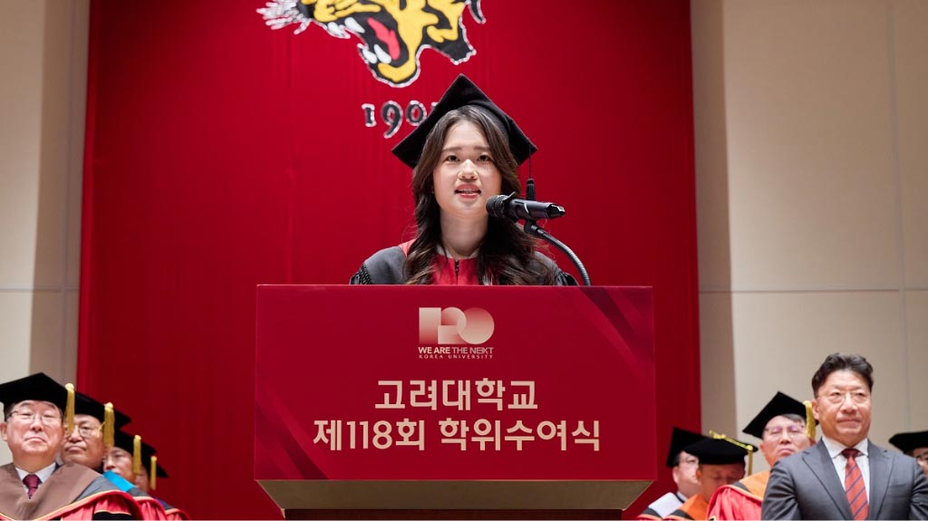 Phát biểu cảm ơn trong lễ tốt nghiệp, khi nhận học bổng Hàn Quốc