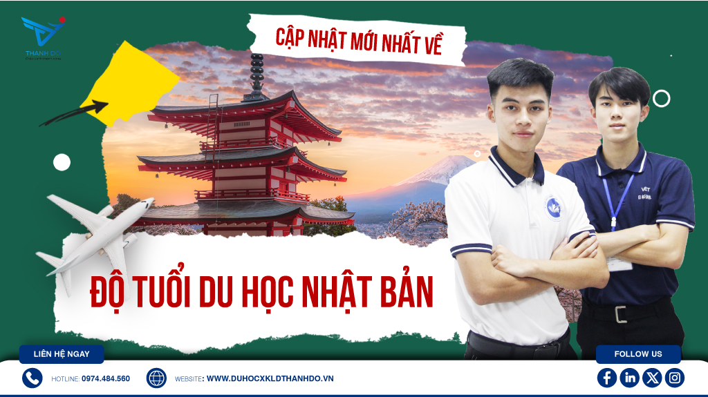 Cập nhật mới nhất về độ tuổi du học Nhật Bản