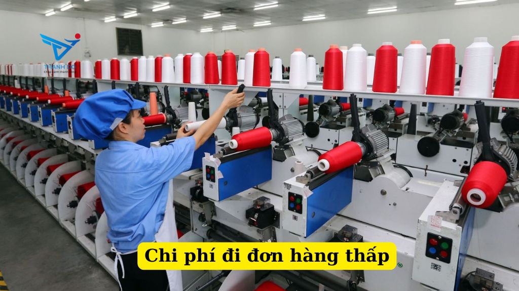 Chi phí đi đơn hàng thấp