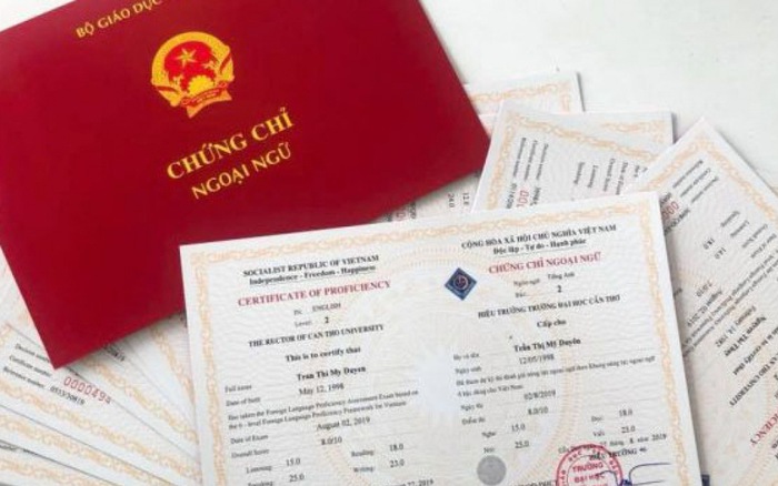 Chứng chỉ ngoại ngữ