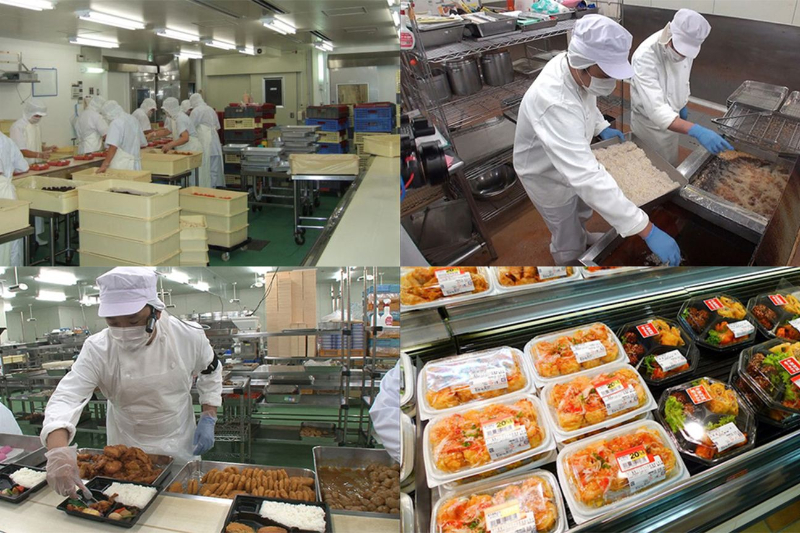 Đơn hàng chế biến thực phẩm