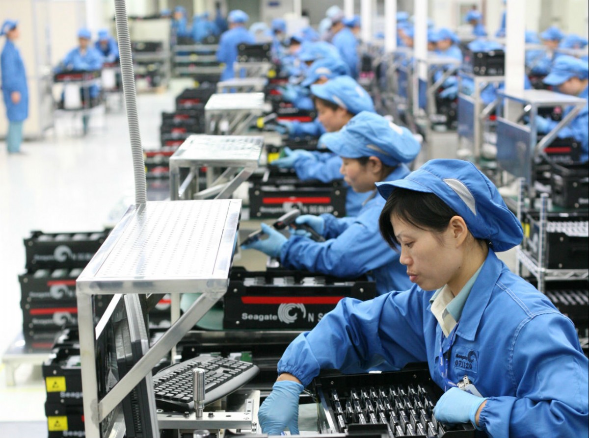 Đơn hàng lắp ráp linh kiện điện tử