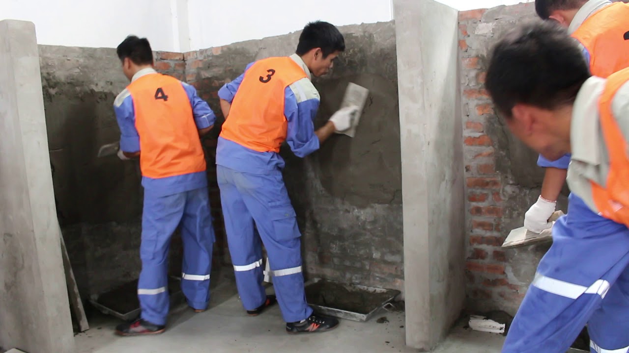 Đơn hàng xây trát Nhật Bản dành cho nam