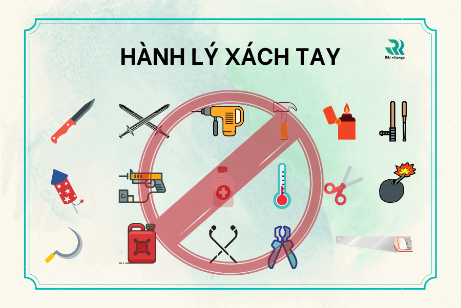 Phân loại hành lý xách tay và hành lý gửi