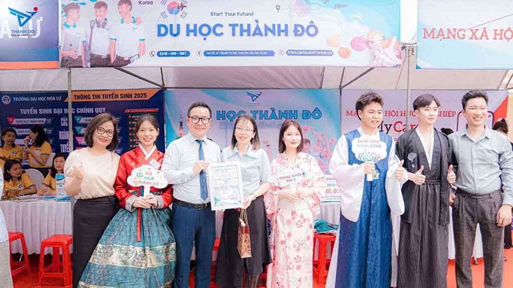 Học sinh hào hứng với định hướng du học sau tốt nghiệp