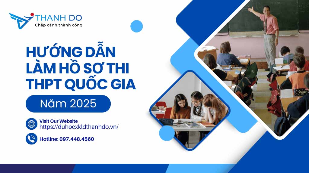 Hướng dẫn làm hồ sơ thi THPT quốc gia năm 2025