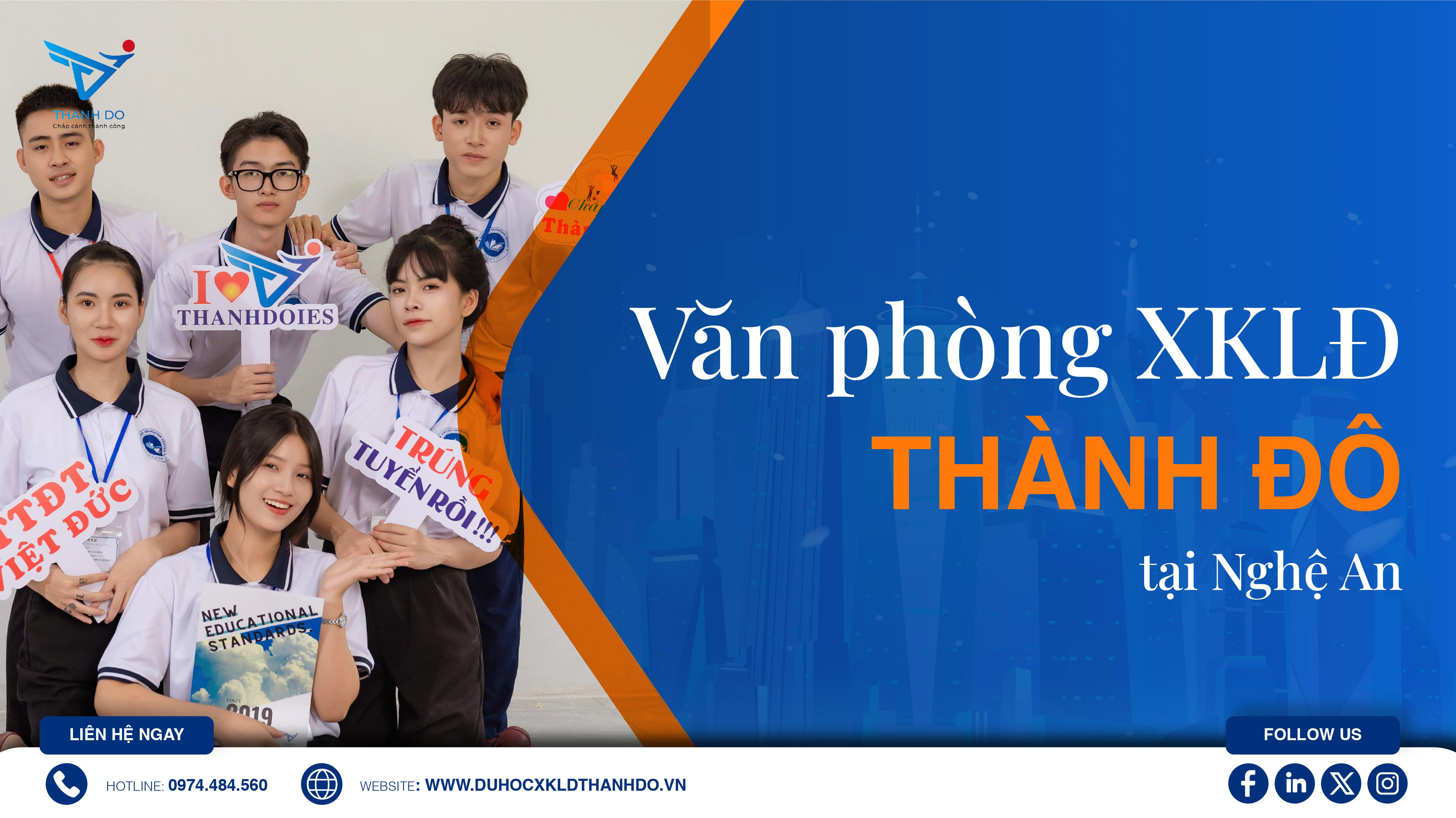 Văn phòng xuất khẩu lao động Nhật Bản Thành Đô tại Nghệ An.